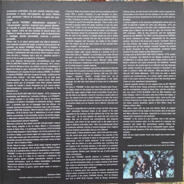 Francesco Sotgiu : Passing (2xLP, Album, Gat)