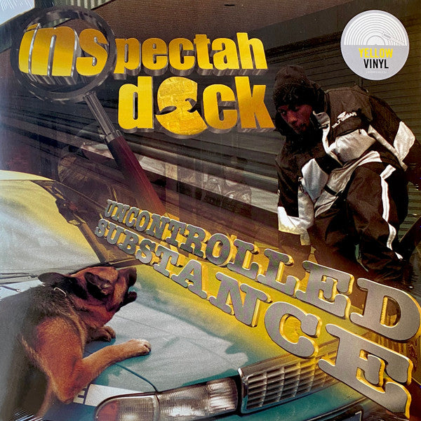 Inspectah Deck : Uncontrolled Substance (2xLP, Album, RE, Yel)