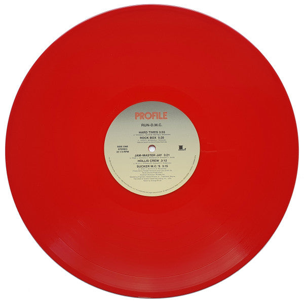 Run-D.M.C.* : Run-D.M.C. (LP, Album, RE, Red)