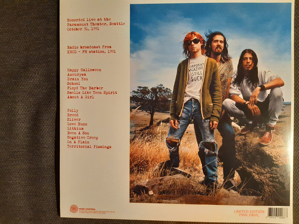Nirvana : Happy Halloween (Live At The Paramount Theatre, Seattle, October 31, 1991) (LP, Ltd, RP, Unofficial, Pin)