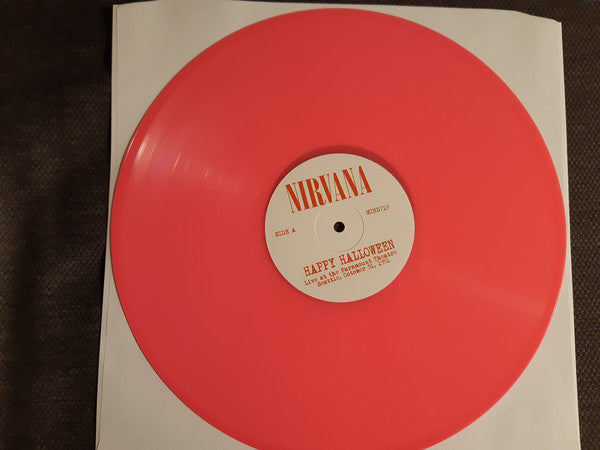 Nirvana : Happy Halloween (Live At The Paramount Theatre, Seattle, October 31, 1991) (LP, Ltd, RP, Unofficial, Pin)
