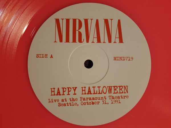 Nirvana : Happy Halloween (Live At The Paramount Theatre, Seattle, October 31, 1991) (LP, Ltd, RP, Unofficial, Pin)