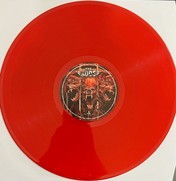 The Rods : Rattle The Cage (LP, Album, Ltd, Red)