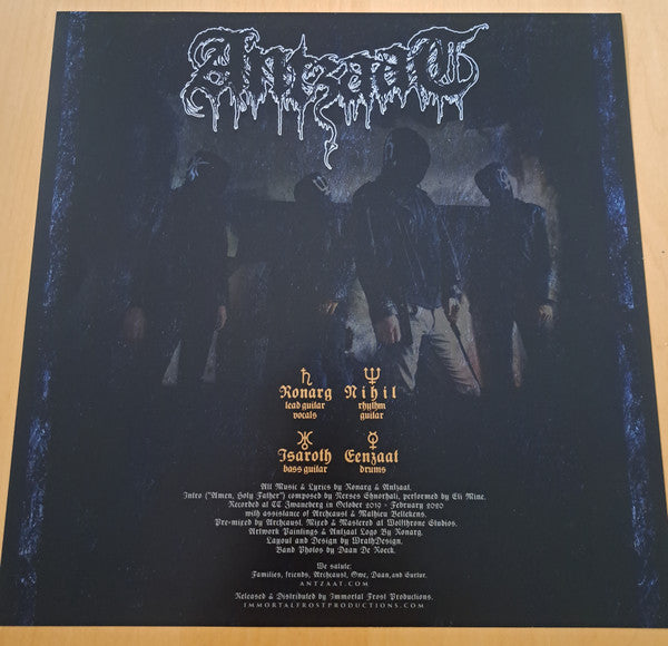 Antzaat : For You Men Who Gaze Into The Sun (LP, Album, Ltd, RE, Opa)