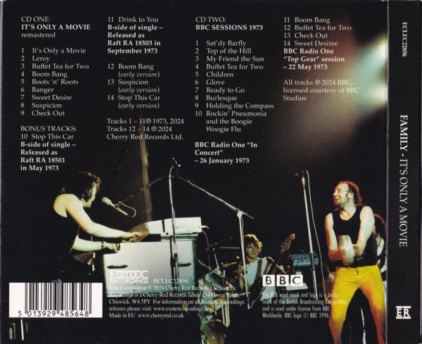 Family (6) : It's Only A Movie (2xCD, Album, RE, RM, Dig)