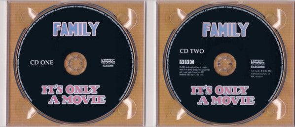 Family (6) : It's Only A Movie (2xCD, Album, RE, RM, Dig)