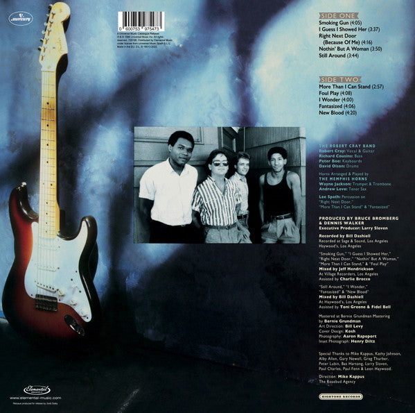 Robert Cray : Strong Persuader (LP, Album, RE, 180)