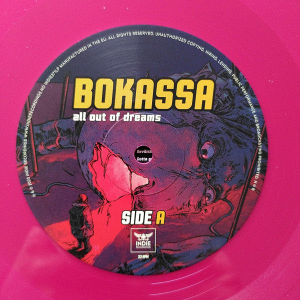 Bokassa (2) : All Out Of Dreams (LP, Album, Ltd, Hot)