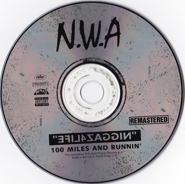 N.W.A. : Efil4zaggin / 100 Miles And Runnin' (CD, Comp, RE, RM)