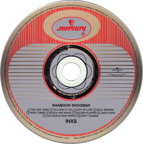 INXS : Shabooh Shoobah (CD, Album, RE, RM)