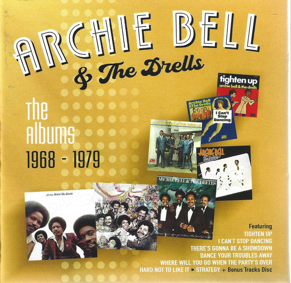 Archie Bell & The Drells : The Albums 1968-1979 (CD, Album, RE + CD, Album, RE + CD, Album, RE + CD)