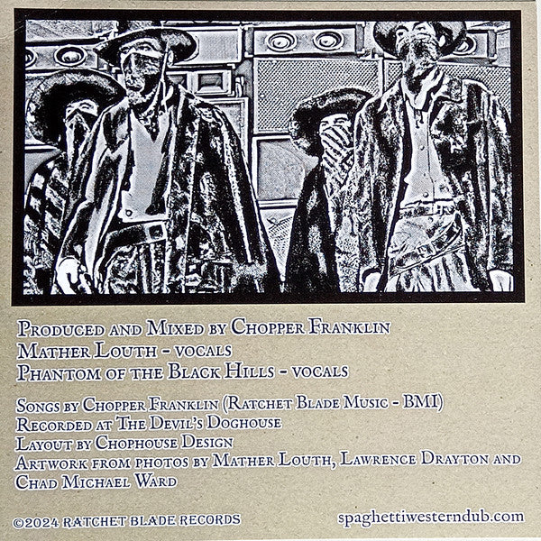 Chopper Franklin : Spaghetti Western Dub No. 1 (CD, Album)