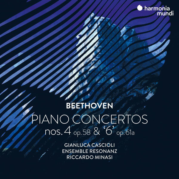 Ludwig van Beethoven, Gianluca Cascioli, Ensemble Resonanz, Riccardo Minasi : Piano Concertos Nos. 4 Op. 58 & 6 Op. 61a (CD, Album)
