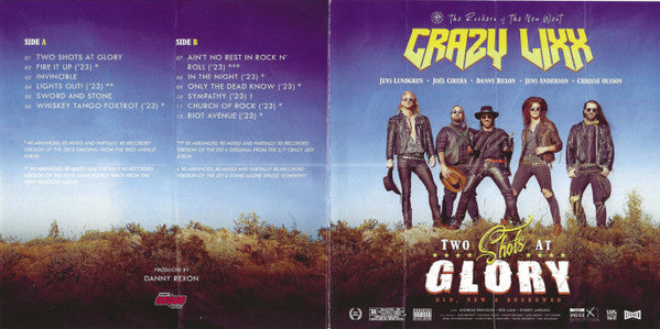 Crazy Lixx : Two Shots At Glory (CD, Album)