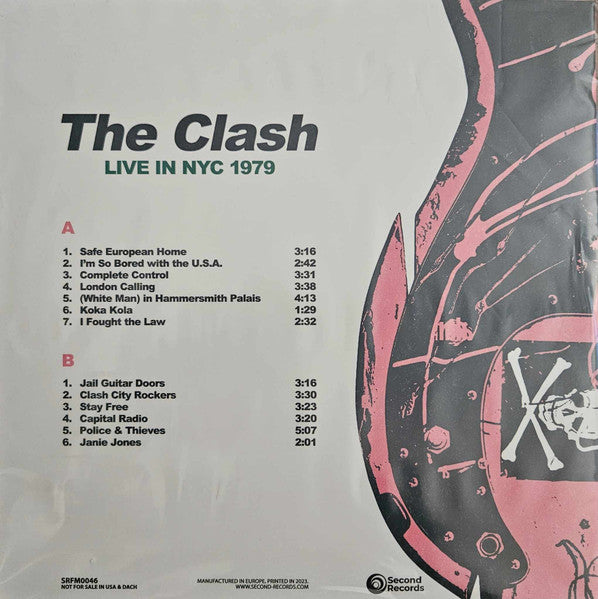 The Clash : Live In NYC 1979 (Live Radio Broadcast) (LP, Unofficial, Gre)