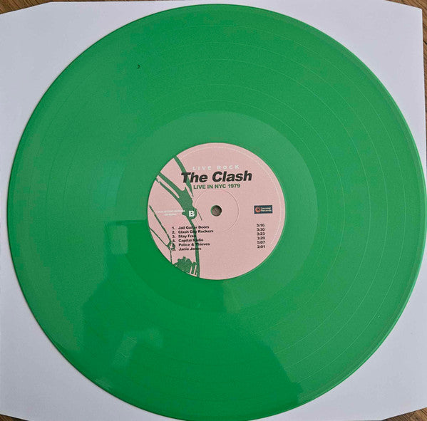 The Clash : Live In NYC 1979 (Live Radio Broadcast) (LP, Unofficial, Gre)