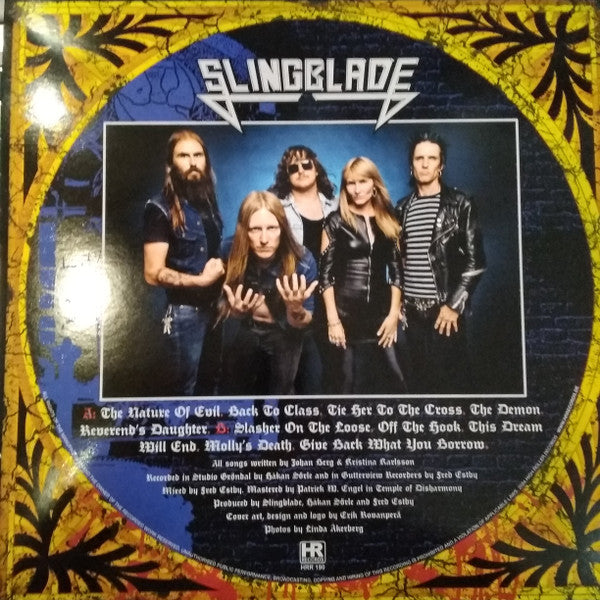 Slingblade : The Unpredicted Deeds Of Molly Black (LP, Album, Yel + 7", Single, Yel + Ltd, RE, RP)
