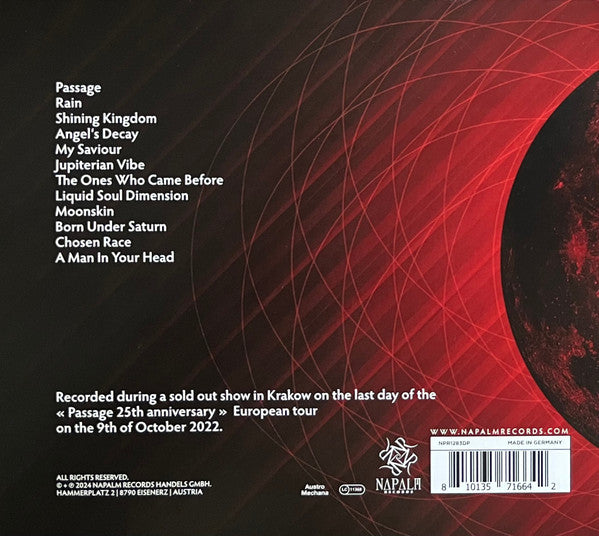 Samael : Passage - Live (CD, Album, Dig)