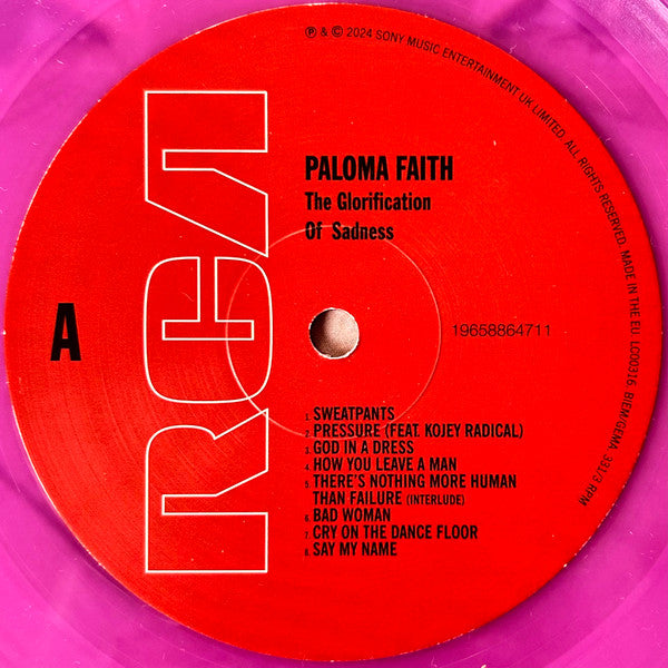 Paloma Faith : The Glorification Of Sadness (LP, Album, Ltd, Pin)
