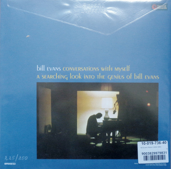 Bill Evans : Conversations With Myself (LP, Album, Ltd, Num, RE, Cle)