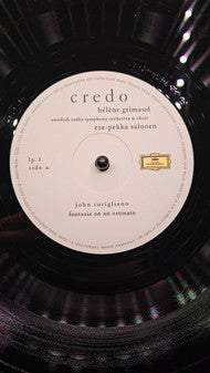 Hélène Grimaud, Sveriges Radios Symfoniorkester & Radiokören, Esa-Pekka Salonen : Credo (2xLP, Album, RE, 180)