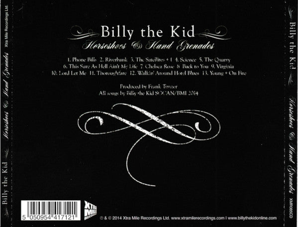 Billy The Kid (12) : Horseshoes & Hand Grenades (CD, Album)