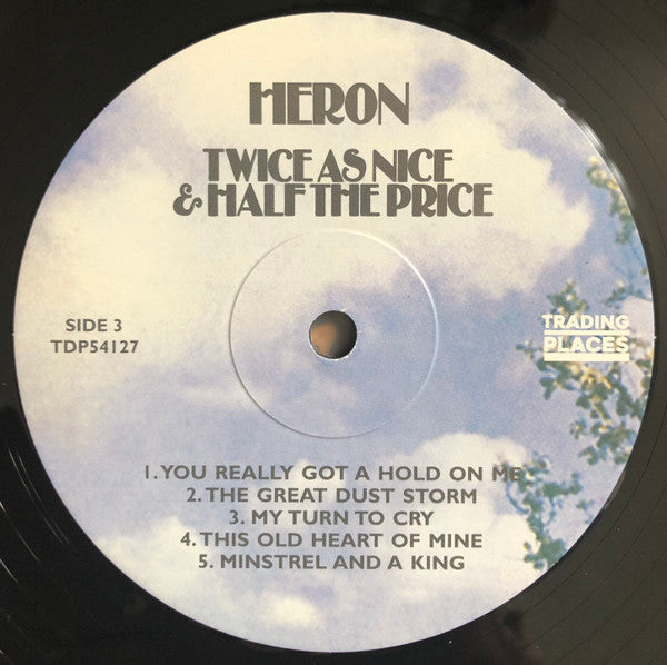 Heron : Twice As Nice & Half The Price (2xLP, Album, RE)