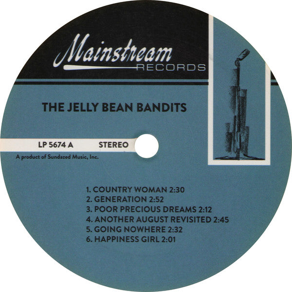 The Jelly Bean Bandits : The Jelly Bean Bandits (LP, Album, RE, Yel)