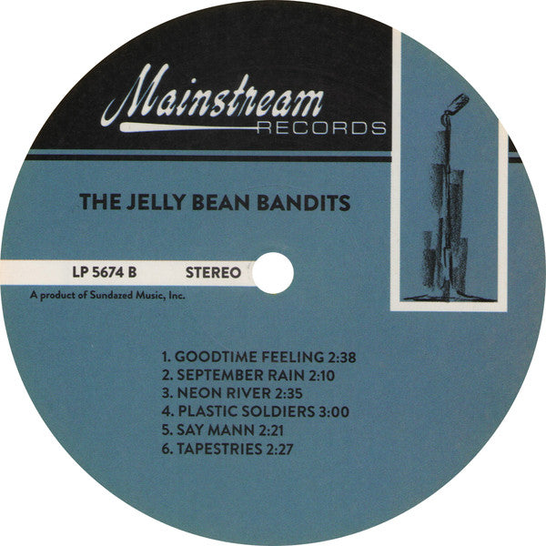 The Jelly Bean Bandits : The Jelly Bean Bandits (LP, Album, RE, Yel)