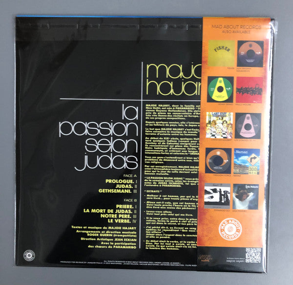 Majoye Hajary : La Passion Selon Judas (LP, RE)