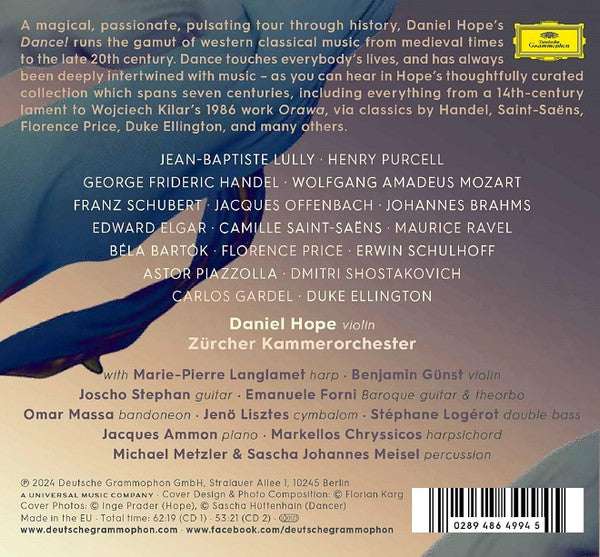 Daniel Hope, Zürcher Kammerorchester : Dance! (2xCD, Album)