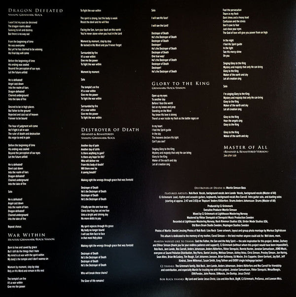 Martin Simson's Destroyer Of Death : Eternal Reign (LP, Album)