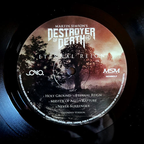 Martin Simson's Destroyer Of Death : Eternal Reign (LP, Album)