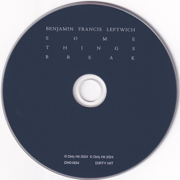 Benjamin Francis Leftwich : Some Things Break (CD, Album)