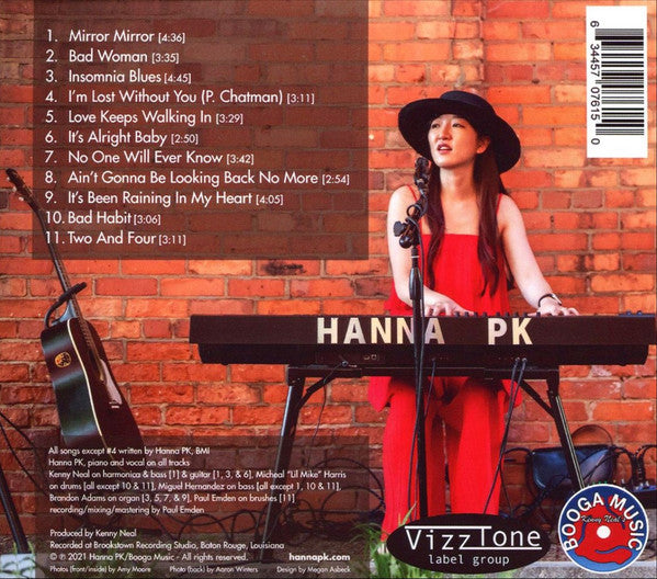 Hanna PK - Hanna And The Blue Hearts : Blues All Over My Shoes (CD, Album)