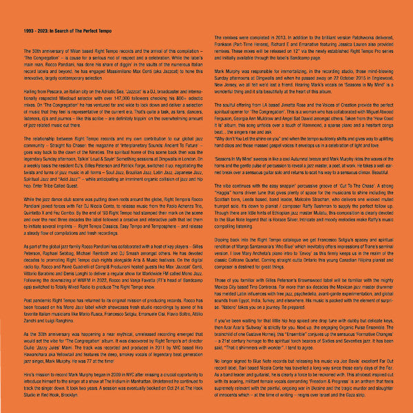 Various : The Congregation - Jazz Alliance International (2xLP, Dlx, Gat)