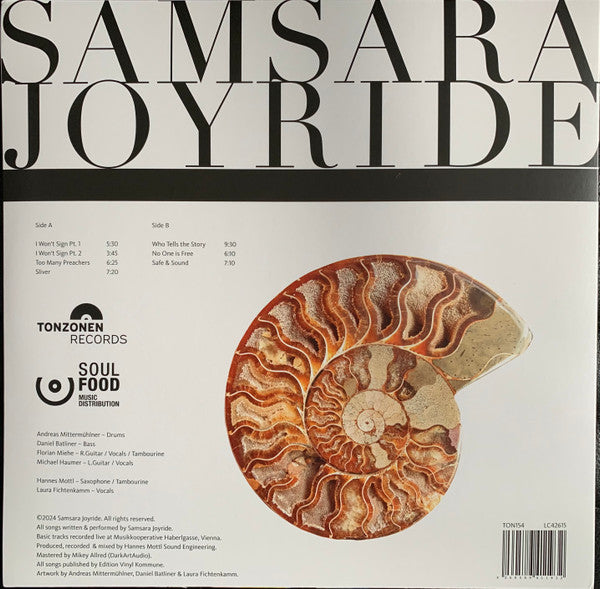 Samsara Joyride : The Subtle And The Dense (LP, Album, Ltd, Red)