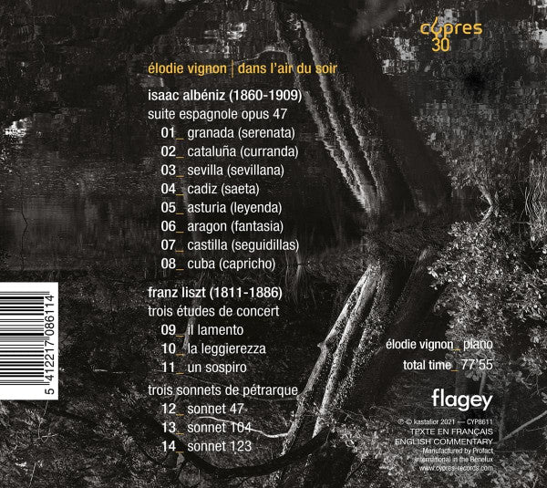 Élodie Vignon, Isaac Albéniz | Franz Liszt : Dans L'air Du Soir (CD, Album)
