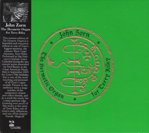 John Zorn : The Hermetic Organ Vol. 11 - For Terry Riley (CD, Album)