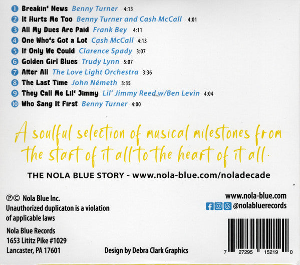 Various : Breakin'  News: 10 Years Of Blues  (CD, Comp)