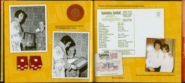 Elvis Presley : At 3:AM Sahara Tahoe Lake Tahoe 1973 (2xCD, Ltd)