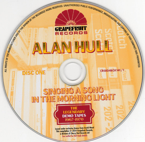 Alan Hull : Singing A Song In The Morning Light (The Legendary Demo Tapes 1967-1970) (4xCD, Box)