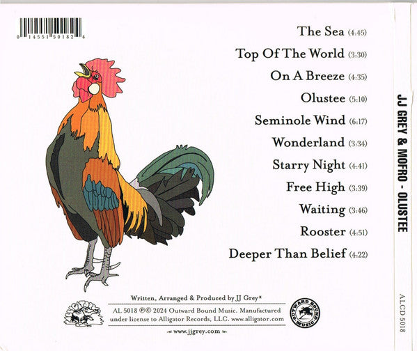 JJ Grey & Mofro : Olustee (CD, Album)