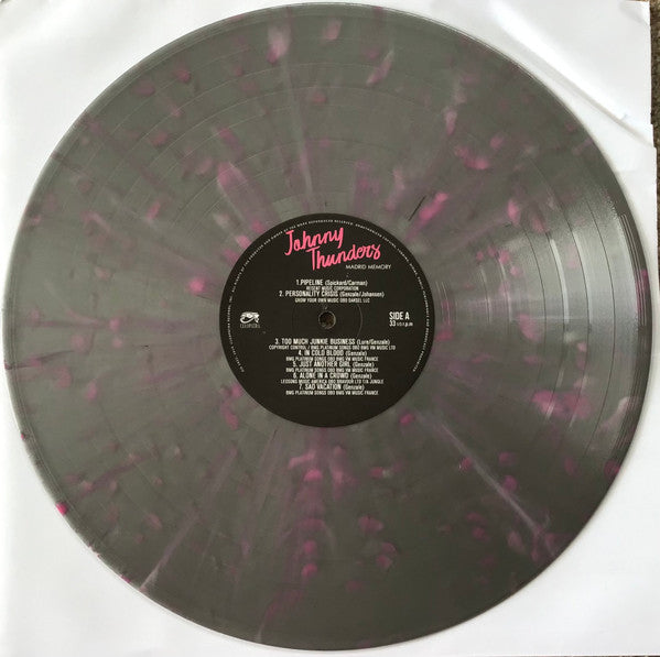 Johnny Thunders : Madrid Memory (LP, Ltd, RE, Sil)