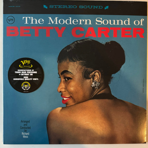 Betty Carter : The Modern Sound Of Betty Carter (LP, Album, RE, 180)