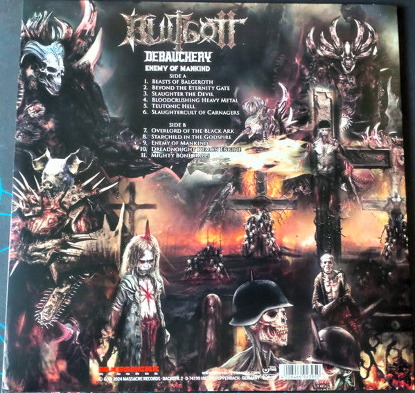 Blutgott : Enemy Of Mankind (LP, Album)