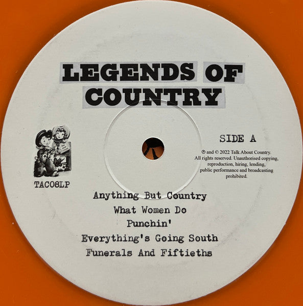 Legends Of Country : Anything But Country (LP)