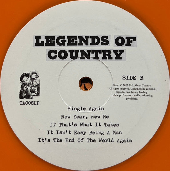 Legends Of Country : Anything But Country (LP)