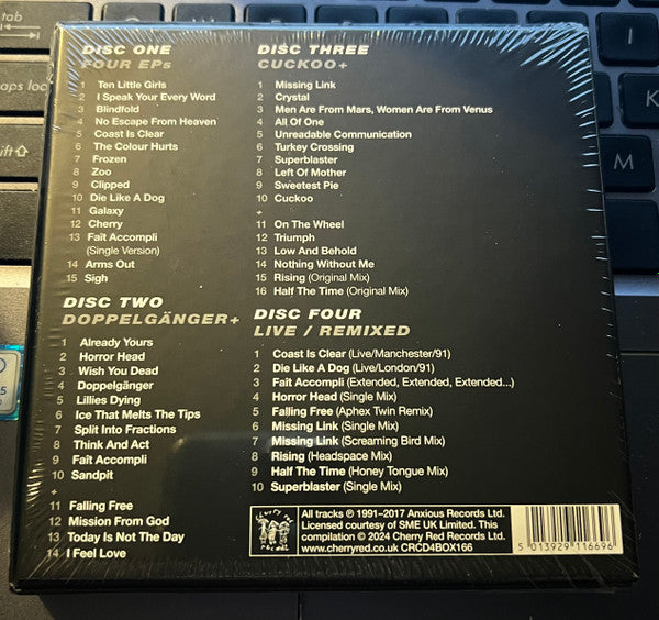 Curve : Unreadable Communication: Anxious Recordings 1991-1993 (CD, Comp + CD, Album, RE + CD, Album, RE + CD, Com)