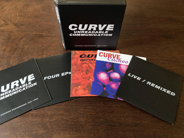 Curve : Unreadable Communication: Anxious Recordings 1991-1993 (CD, Comp + CD, Album, RE + CD, Album, RE + CD, Com)